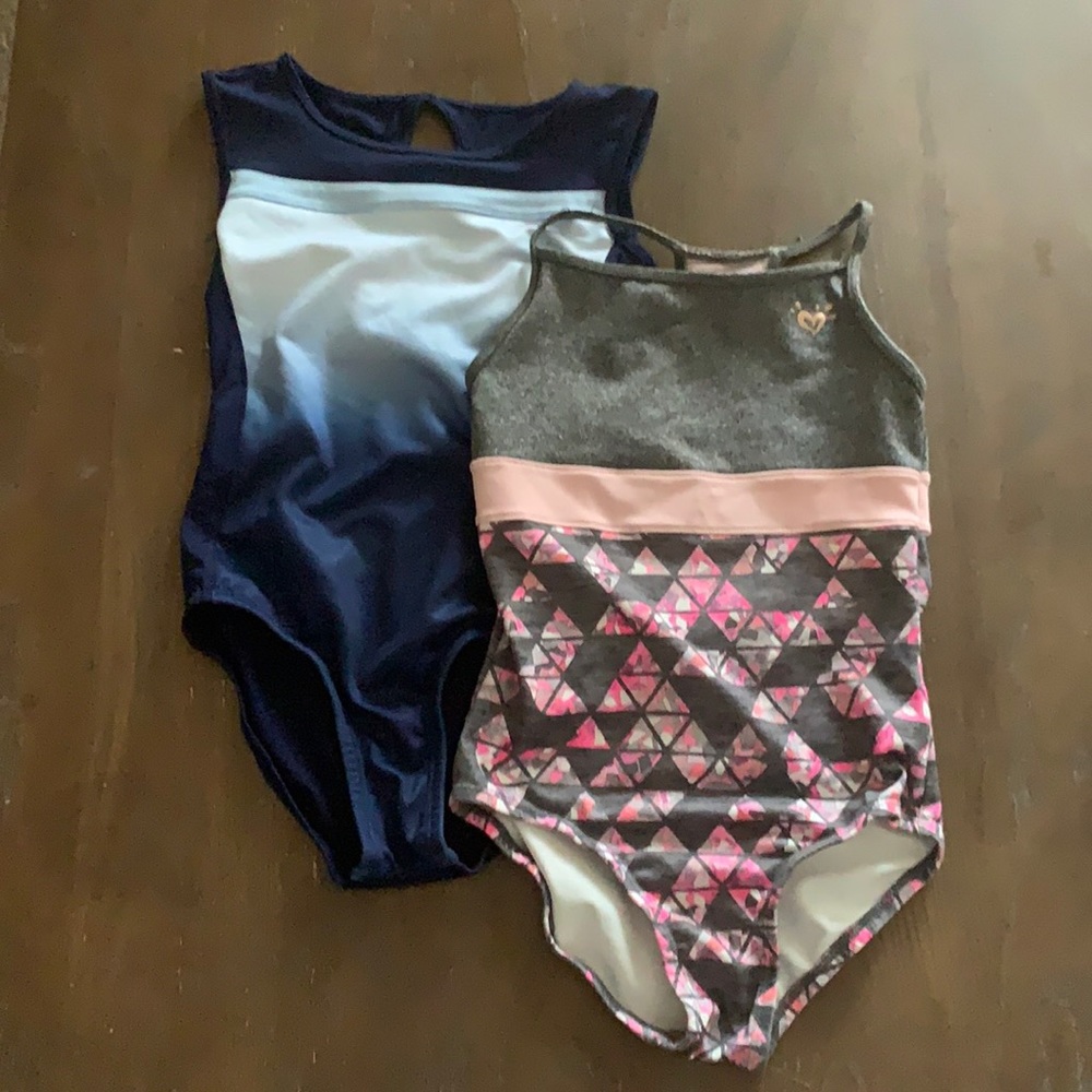 Justice size 6 leotard combo pack